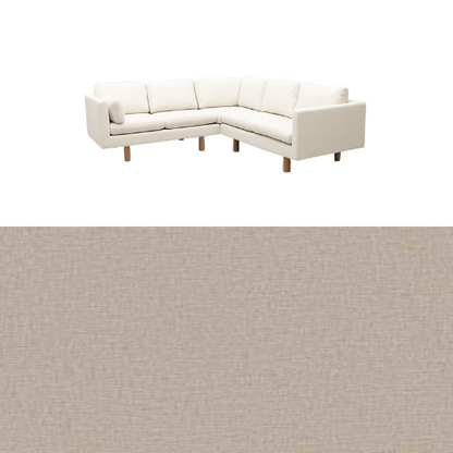 Klädsel till soffa Samsö hörnsoffa 5 sits Tyg Lido