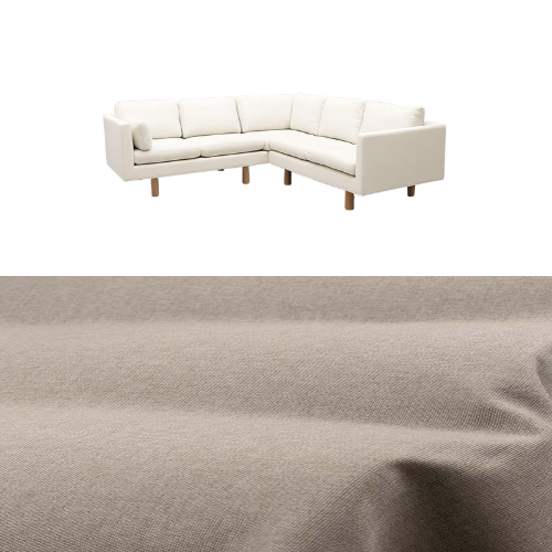 Klädsel till soffa Samsö hörnsoffa 5 sits Tyg Lido