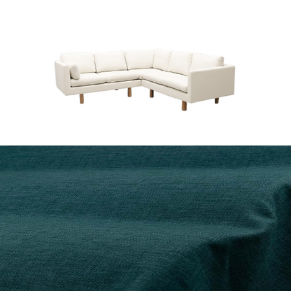 Klädsel till soffa Samsö hörnsoffa 5 sits Tyg Lido