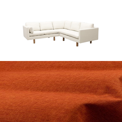 Klädsel till soffa Samsö hörnsoffa 5 sits Tyg Lido