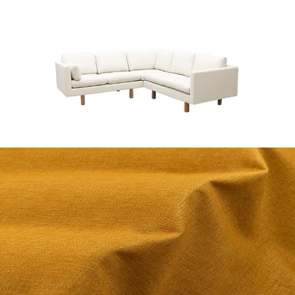 Klädsel till soffa Samsö hörnsoffa 5 sits Tyg Lido