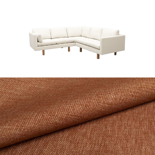 Klädsel till soffa Samsö hörnsoffa 5 sits Tyg Lido