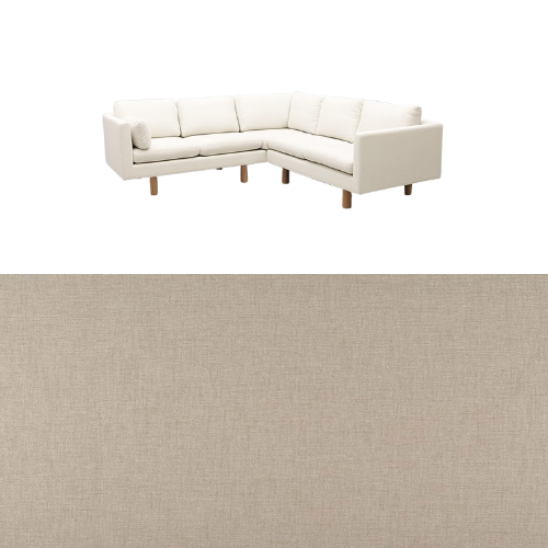 Klädsel till soffa Samsö hörnsoffa 5 sits Tyg Lido