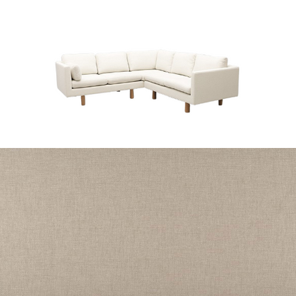 Klädsel till soffa Samsö hörnsoffa 5 sits Tyg Lido