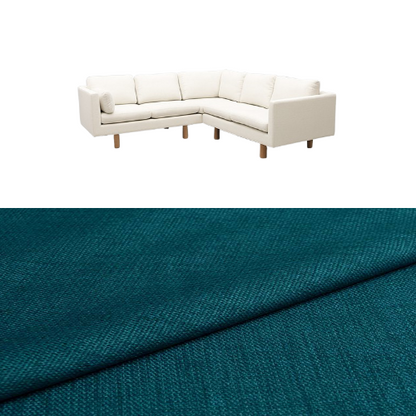 Klädsel till soffa Samsö hörnsoffa 5 sits Tyg Lido