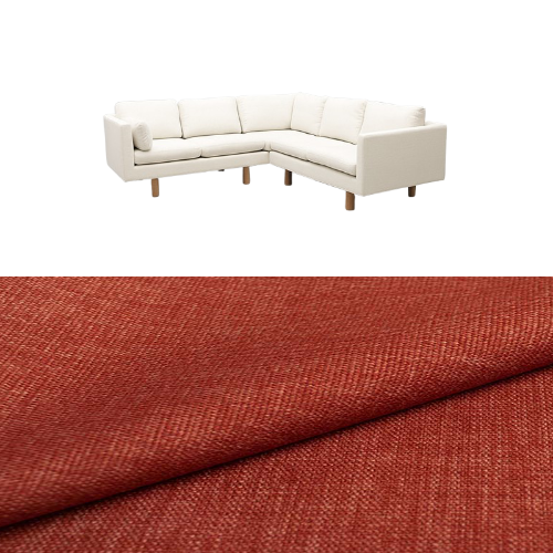 Klädsel till soffa Samsö hörnsoffa 5 sits Tyg Lido