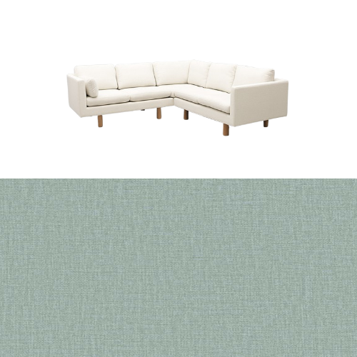 Klädsel till soffa Samsö hörnsoffa 5 sits Tyg Lido