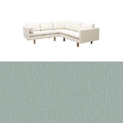 Klädsel till soffa Samsö hörnsoffa 5 sits Tyg Lido
