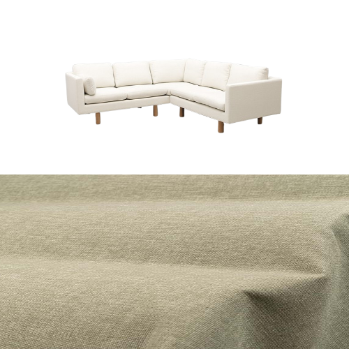 Klädsel till soffa Samsö hörnsoffa 5 sits Tyg Lido