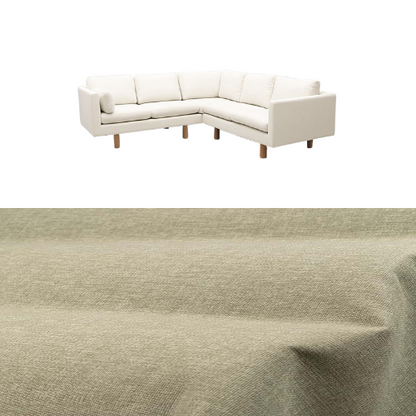 Klädsel till soffa Samsö hörnsoffa 5 sits Tyg Lido