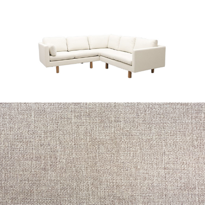 Klädsel till soffa Samsö hörnsoffa 5 sits Tyg Linea
