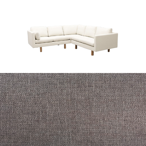 Klädsel till soffa Samsö hörnsoffa 5 sits Tyg Linea