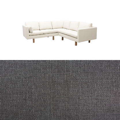 Klädsel till soffa Samsö hörnsoffa 5 sits Tyg Linea