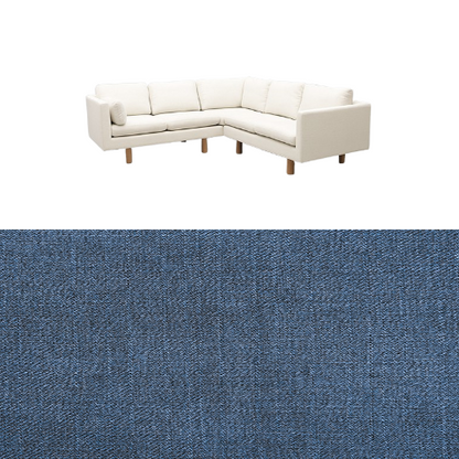 Klädsel till soffa Samsö hörnsoffa 5 sits Tyg Linea