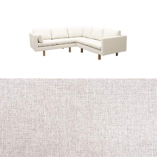 Klädsel till soffa Samsö hörnsoffa 5 sits Tyg Linea