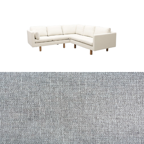 Klädsel till soffa Samsö hörnsoffa 5 sits Tyg Linea