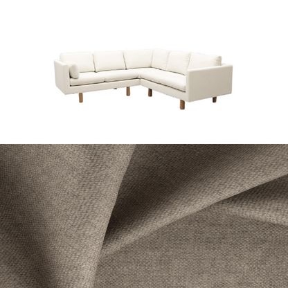 Klädsel till soffa Samsö hörnsoffa 5 sits Tyg Lucca