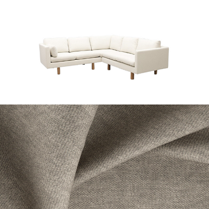 Klädsel till soffa Samsö hörnsoffa 5 sits Tyg Lucca