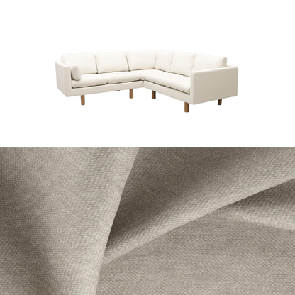 Klädsel till soffa Samsö hörnsoffa 5 sits Tyg Lucca