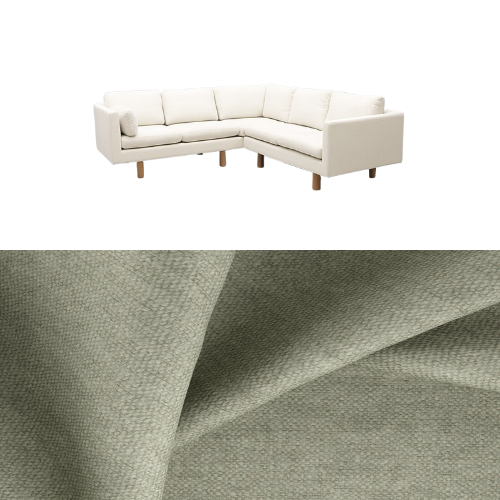 Klädsel till soffa Samsö hörnsoffa 5 sits Tyg Lucca