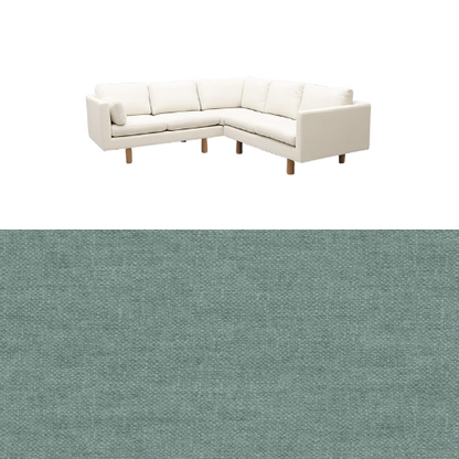 Klädsel till soffa Samsö hörnsoffa 5 sits Tyg Lucca