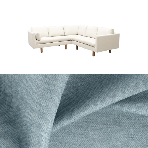 Klädsel till soffa Samsö hörnsoffa 5 sits Tyg Lucca