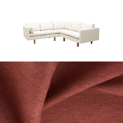 Klädsel till soffa Samsö hörnsoffa 5 sits Tyg Lucca