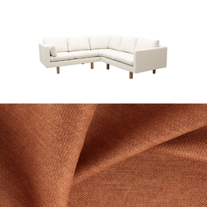 Klädsel till soffa Samsö hörnsoffa 5 sits Tyg Lucca