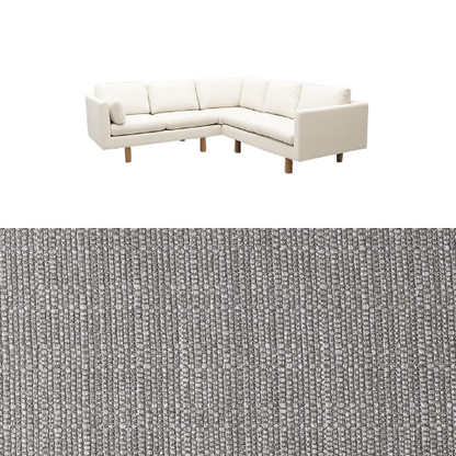 Klädsel till soffa Samsö hörnsoffa 5 sits Tyg Madeira