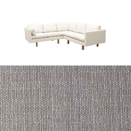 Klädsel till soffa Samsö hörnsoffa 5 sits Tyg Madeira