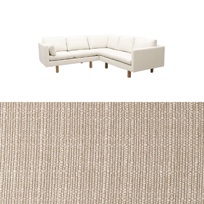 Klädsel till soffa Samsö hörnsoffa 5 sits Tyg Madeira