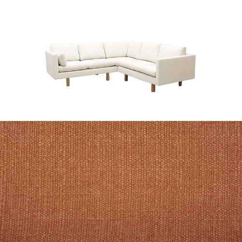 Klädsel till soffa Samsö hörnsoffa 5 sits Tyg Madeira