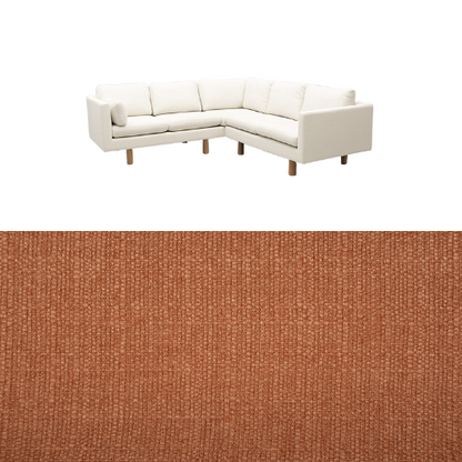 Klädsel till soffa Samsö hörnsoffa 5 sits Tyg Madeira