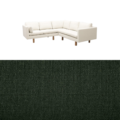 Klädsel till soffa Samsö hörnsoffa 5 sits Tyg Madeira