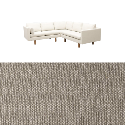 Klädsel till soffa Samsö hörnsoffa 5 sits Tyg Madeira