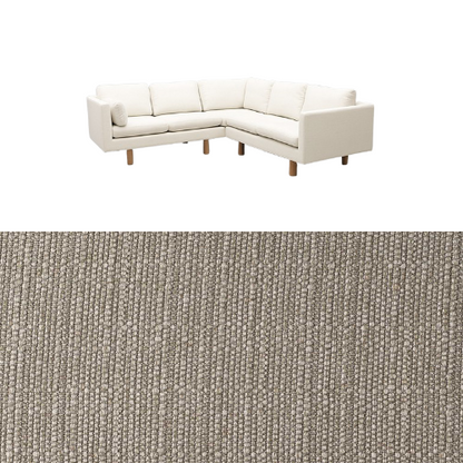 Klädsel till soffa Samsö hörnsoffa 5 sits Tyg Madeira