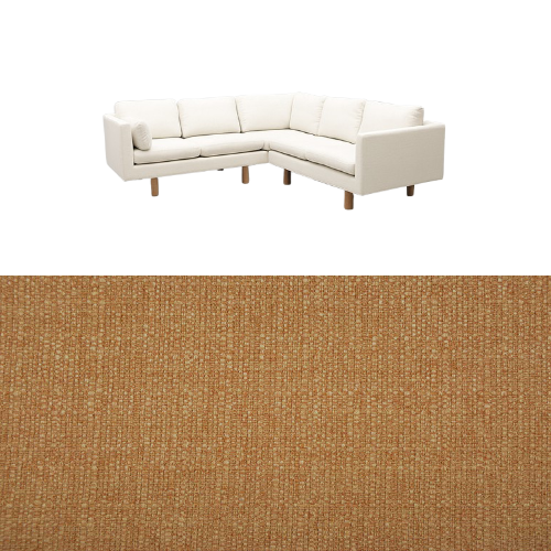 Klädsel till soffa Samsö hörnsoffa 5 sits Tyg Madeira