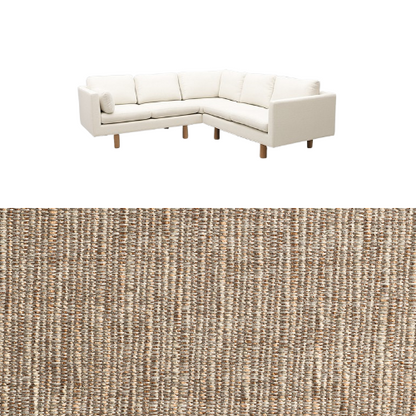 Klädsel till soffa Samsö hörnsoffa 5 sits Tyg Picasso