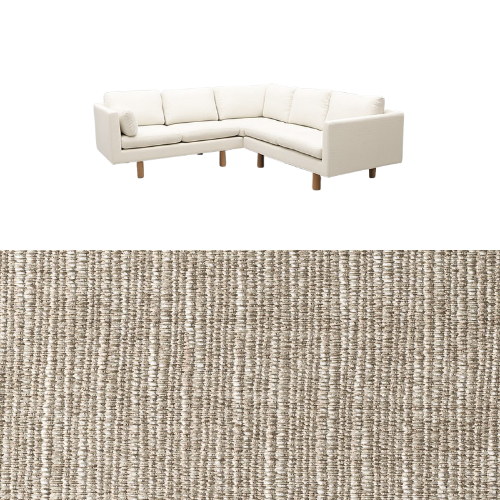 Klädsel till soffa Samsö hörnsoffa 5 sits Tyg Picasso