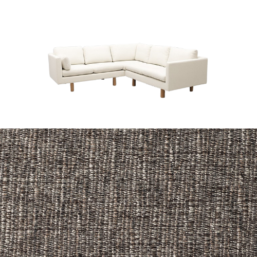 Klädsel till soffa Samsö hörnsoffa 5 sits Tyg Picasso