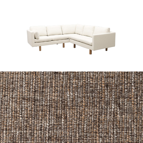 Klädsel till soffa Samsö hörnsoffa 5 sits Tyg Picasso