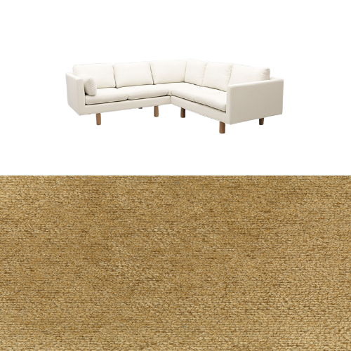 Klädsel till soffa Samsö hörnsoffa 5 sits Tyg Venus