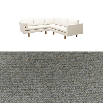 Klädsel till soffa Samsö hörnsoffa 5 sits Tyg Venus