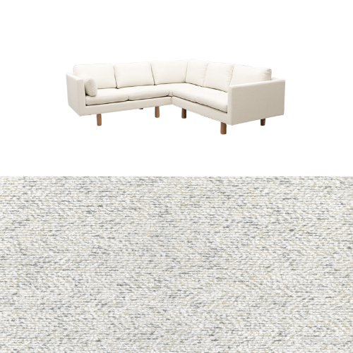 Klädsel till soffa Samsö hörnsoffa 5 sits Tyg Venus