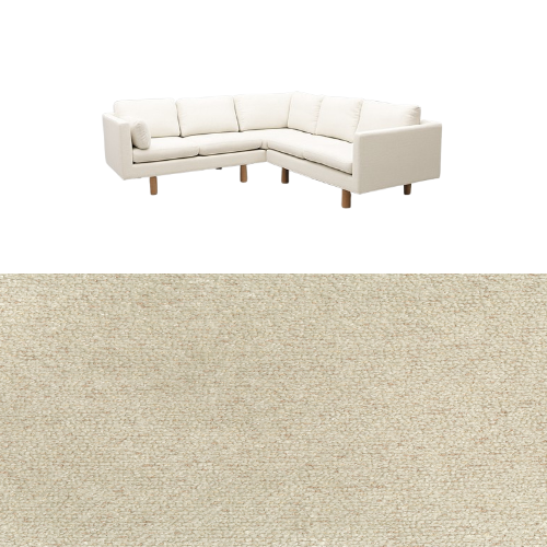 Klädsel till soffa Samsö hörnsoffa 5 sits Tyg Venus