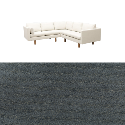 Klädsel till soffa Samsö hörnsoffa 5 sits Tyg Venus