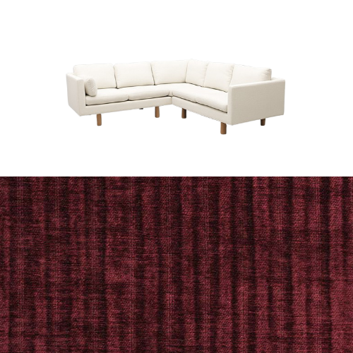 Klädsel till soffa Samsö hörnsoffa 5 sits Tyg Vamos