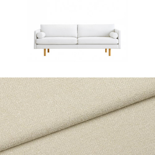 Klädsel till soffa Saxo Living Classic Tyg Angola bouclé