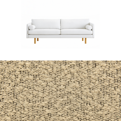 Klädsel till soffa Saxo Living Classic Tyg Ascot bouclé