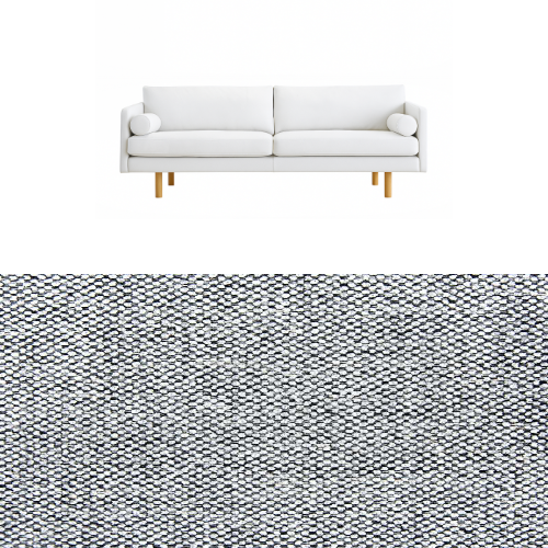 Klädsel till soffa Saxo Living Classic Tyg Bergamo